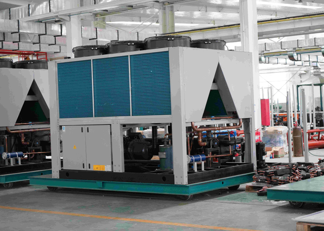 ​Luchtgekoelde schroefkoelmachines, efficiënt voor industriële toepassingen