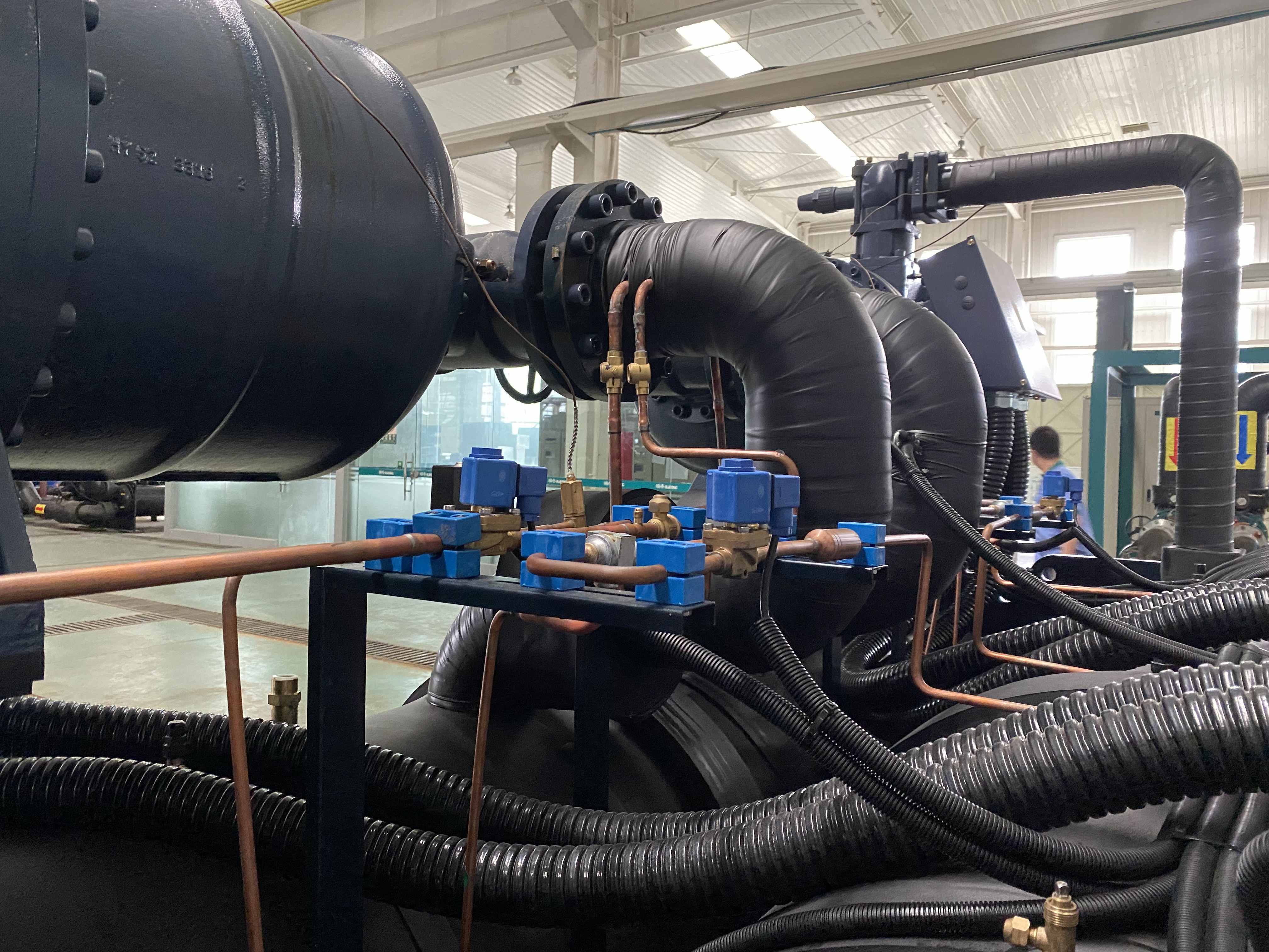 Industriële watergekoelde schroefwaterkoeler met enkele compressor 200kw-1500kw