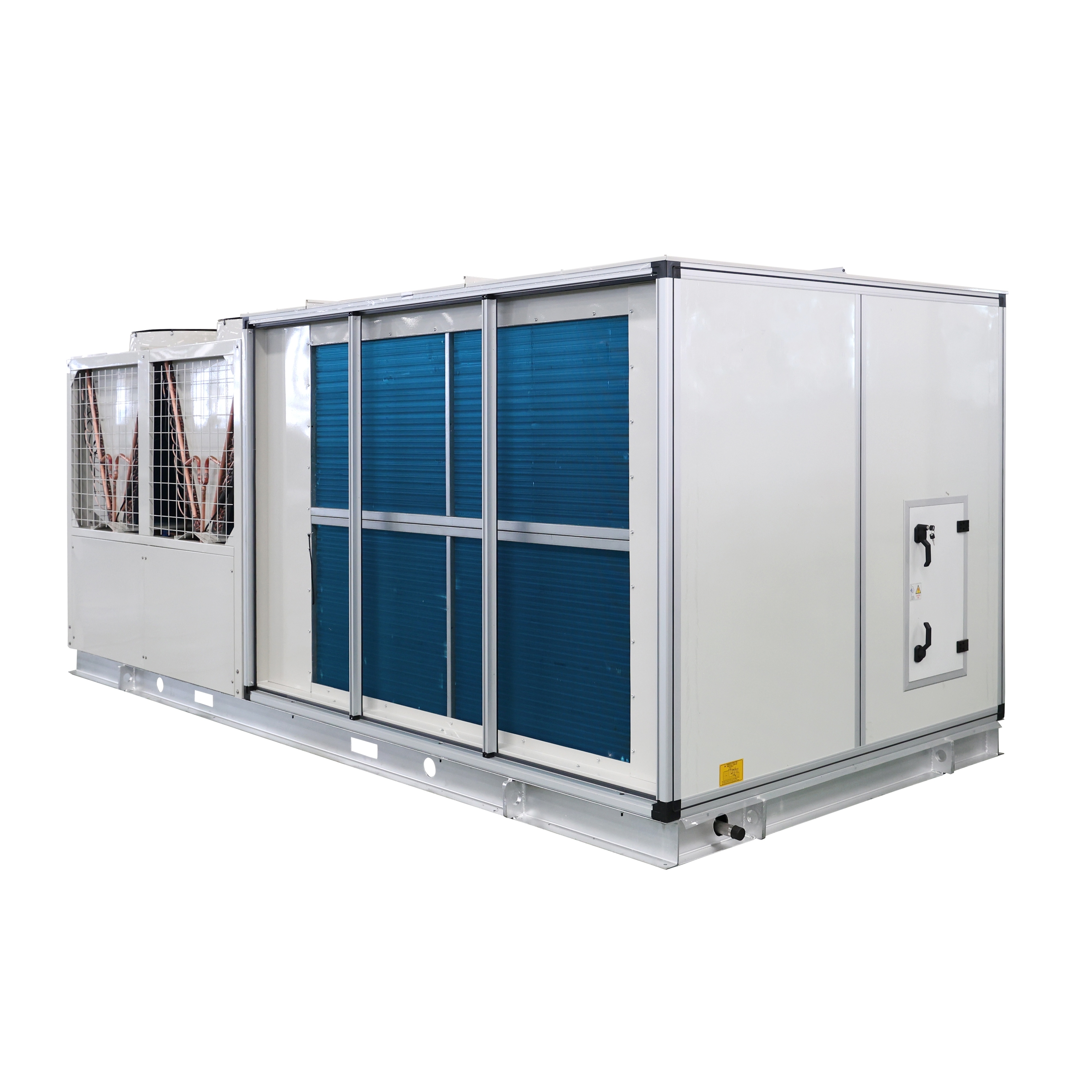 140 kW tot 280 kW zeer efficiënte en duurzame pakketeenheden op het dak