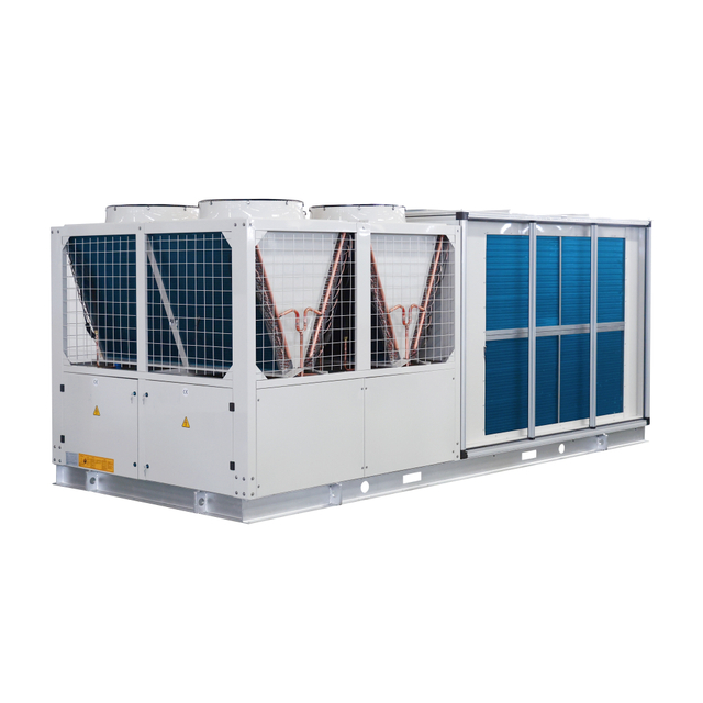 140 kW tot 280 kW zeer efficiënte en duurzame pakketeenheden op het dak