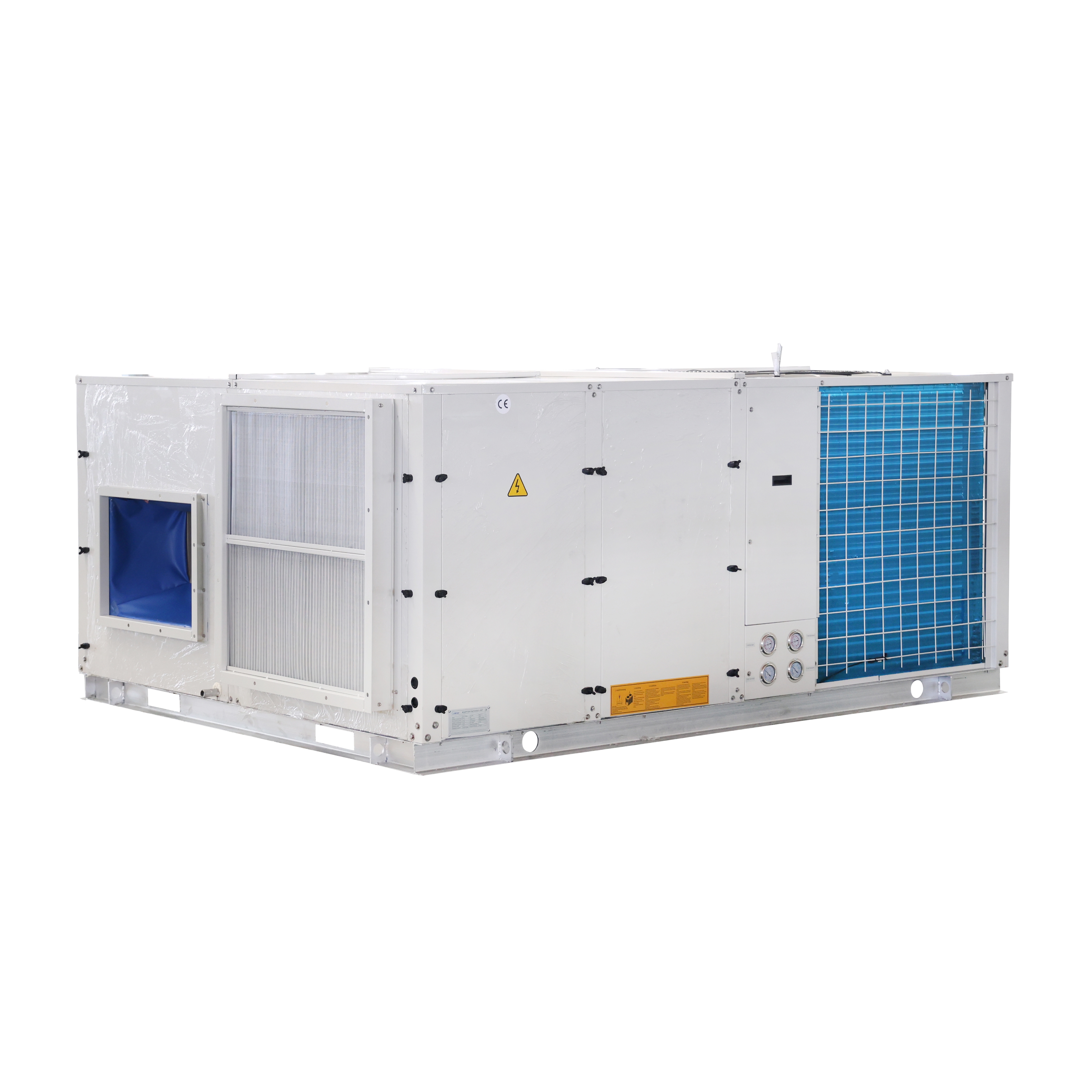 Energiebesparende 70 kW commercieel HVAC-systeem op het dak verpakte eenheid op het dak airconditioning op het dak