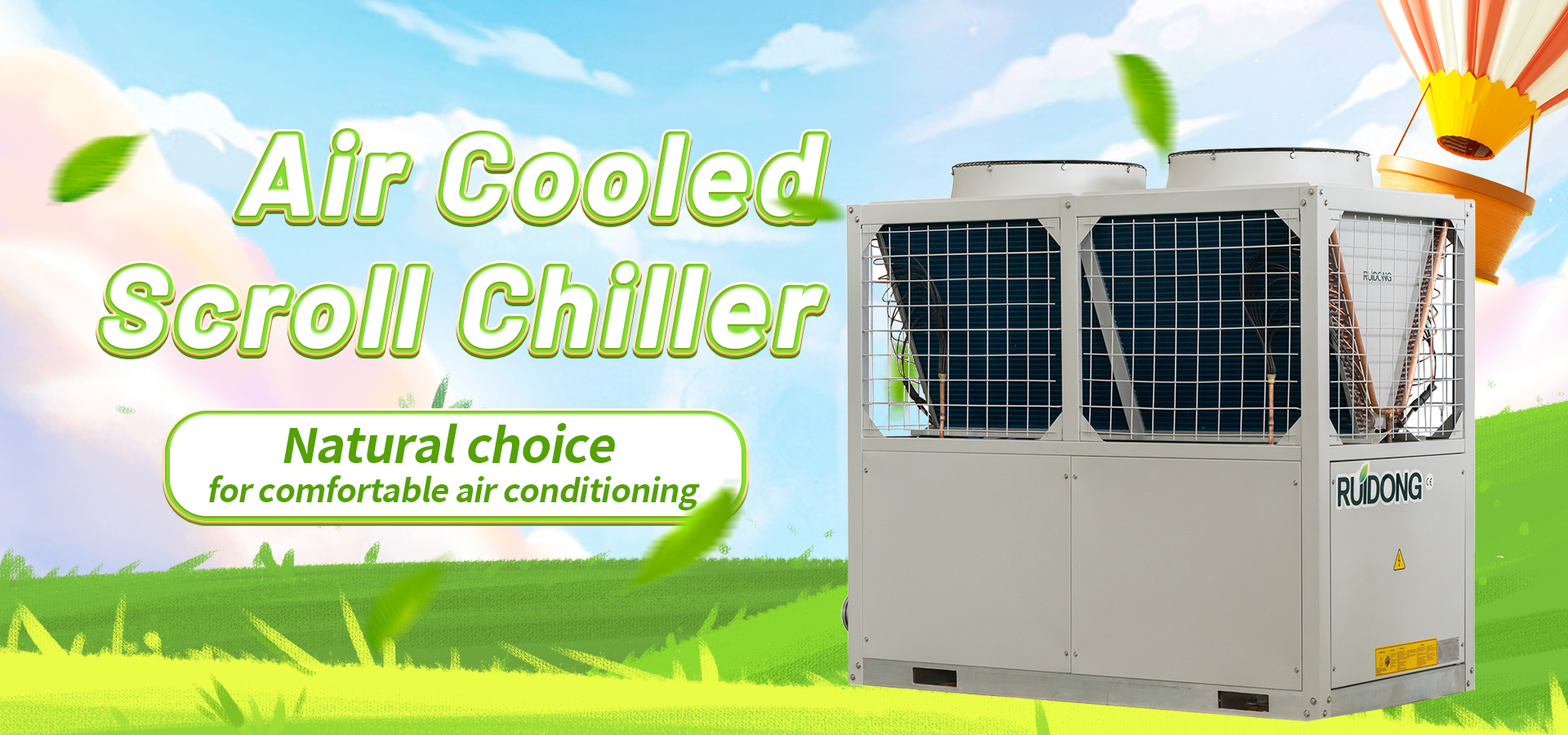 1-ruidong-luchtgekoelde scroll-chiller