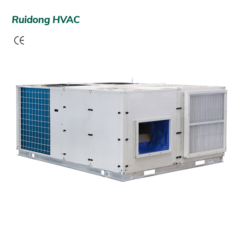 Energiebesparende 70 kW commercieel HVAC-systeem op het dak verpakte eenheid op het dak airconditioning op het dak
