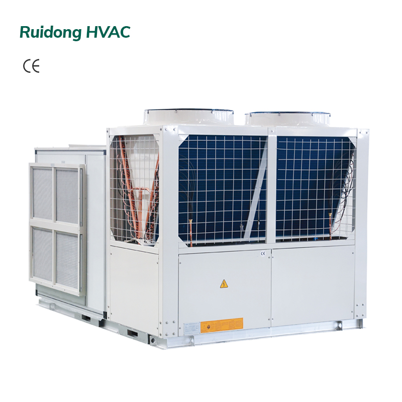  90 kW 105 kW 120 kW commerciële airconditioner High-performance dakverpakte unit voor grote ruimtes
