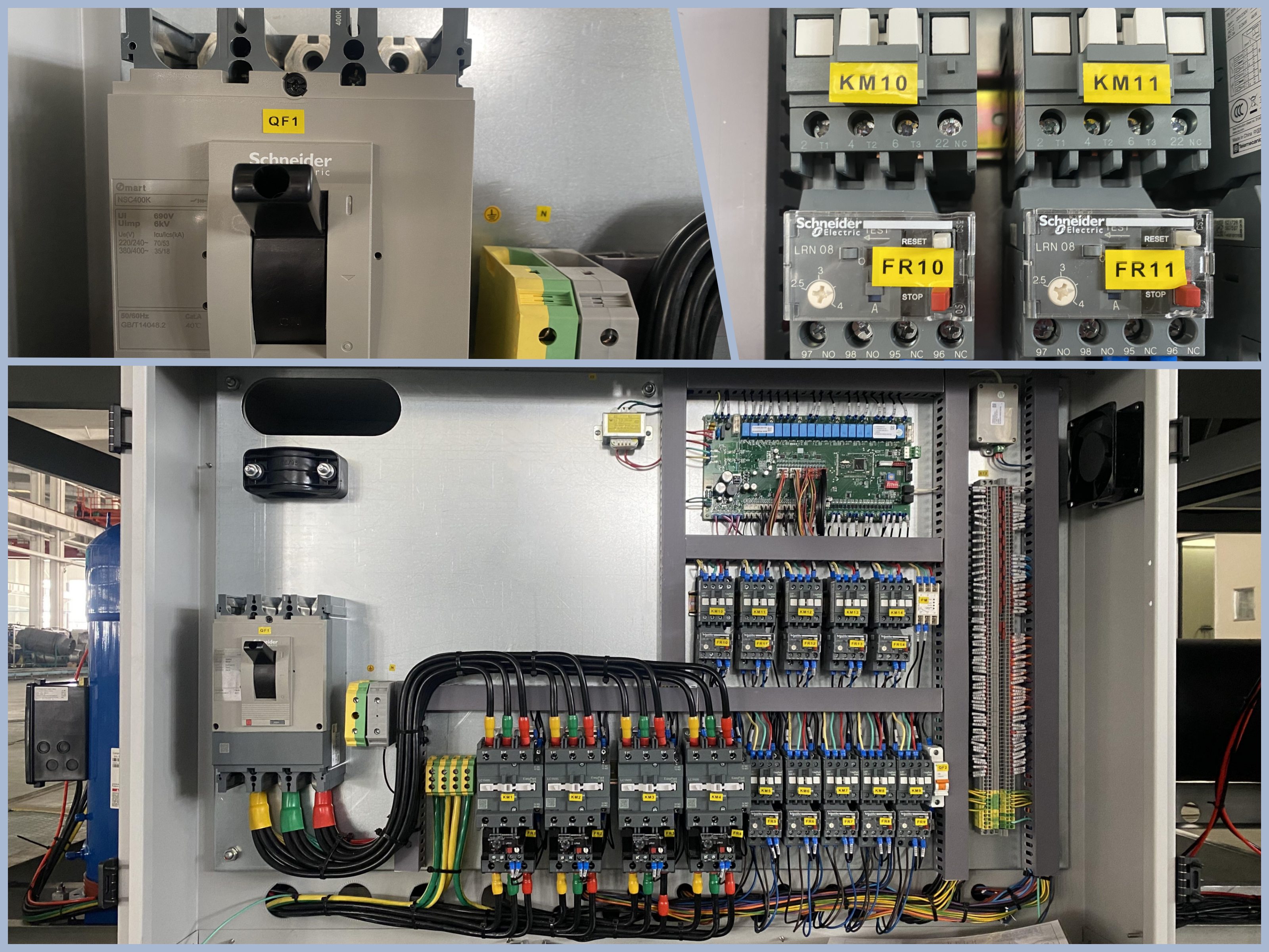 3-De luchtgekoelde scroll-chiller maakt gebruik van elektrische componenten van bekende merken