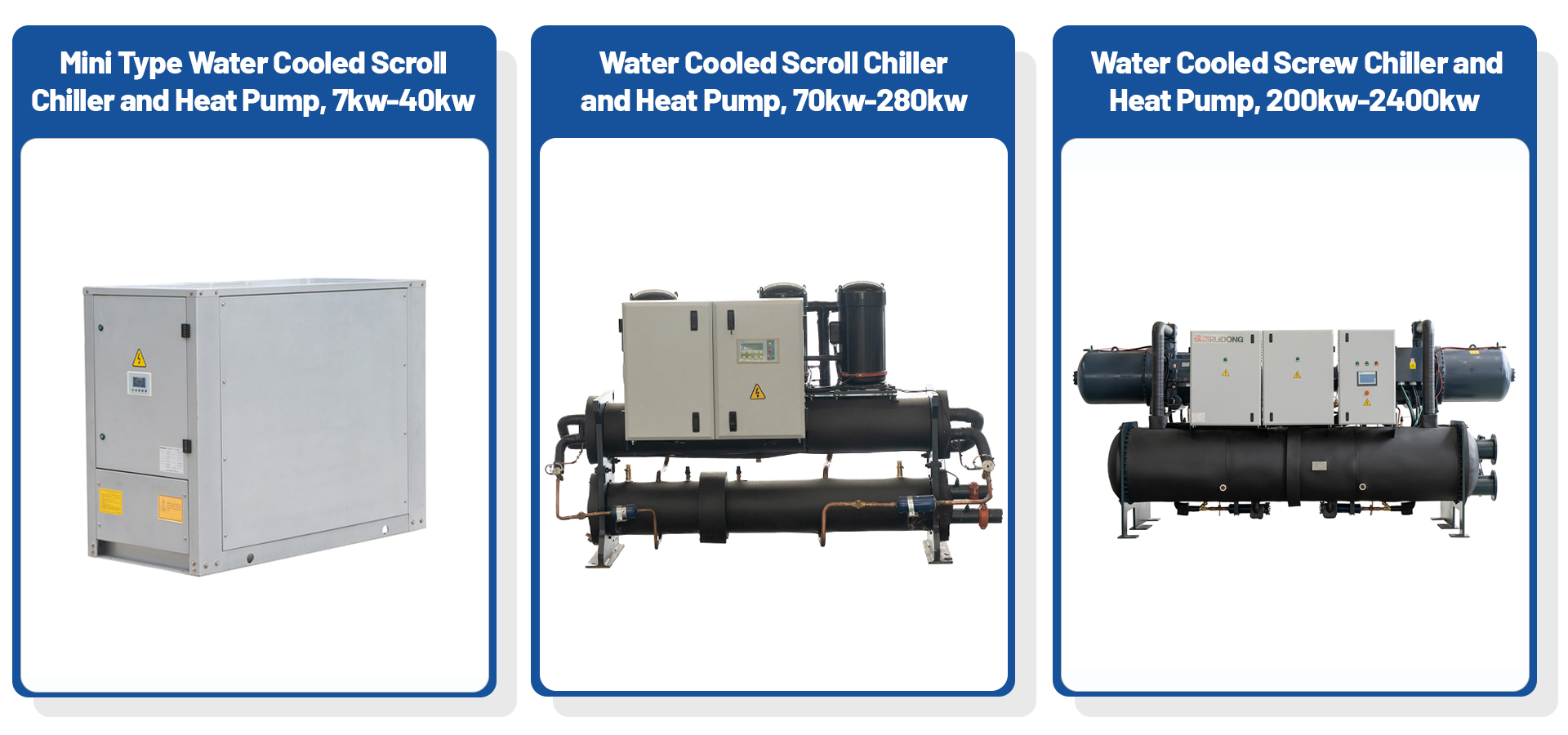 4-Industri&euml;le watergekoelde koelmachine