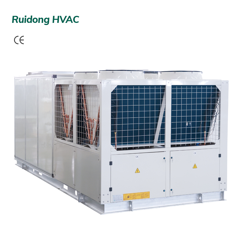 140 kW tot 280 kW zeer efficiënte en duurzame pakketeenheden op het dak