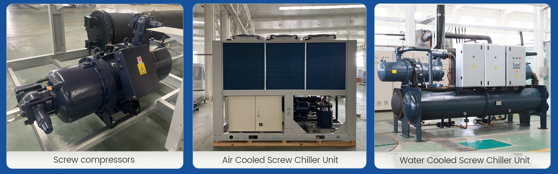 Koelmachine met 6 Ruidong-schroeven