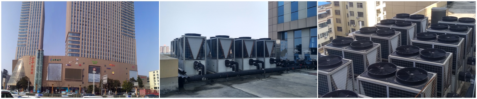 9-luchtgekoeld scroll chiller-project